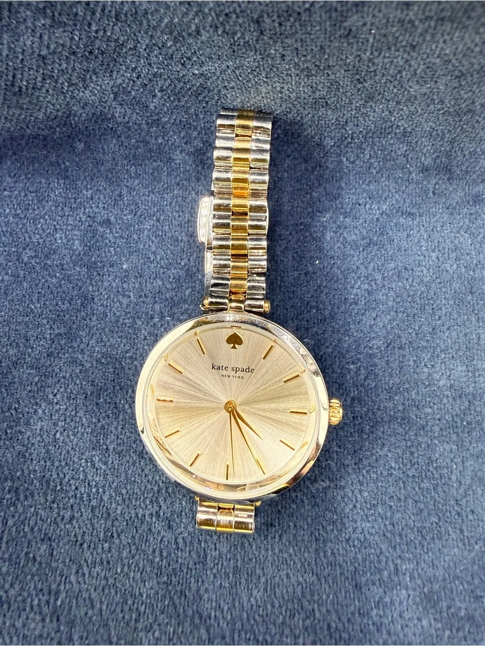 Kate Spade Gold and Silver Two-Tone Women's Bracelet Watch